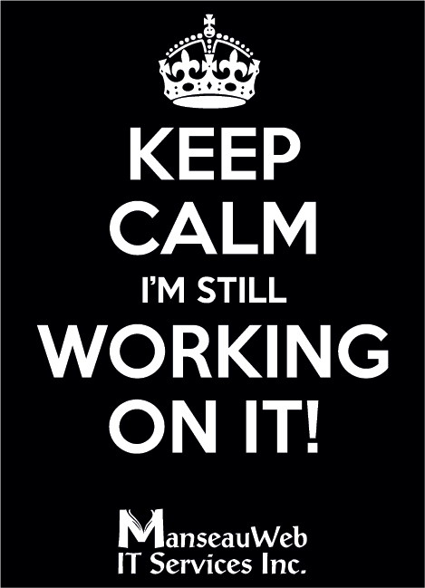 Working on it!